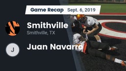 Recap: Smithville  vs. Juan Navarro  2019