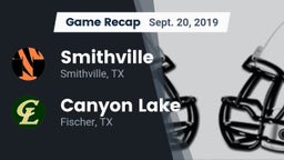Recap: Smithville  vs. Canyon Lake  2019