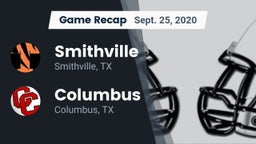 Recap: Smithville  vs. Columbus  2020