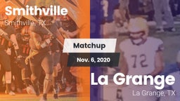 Matchup: Smithville High vs. La Grange  2020
