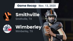 Recap: Smithville  vs. Wimberley  2020