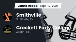 Recap: Smithville  vs. Crockett Early College  2021