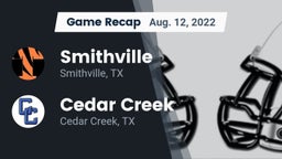 Recap: Smithville  vs. Cedar Creek  2022