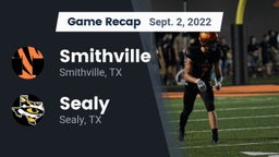 Recap: Smithville  vs. Sealy  2022