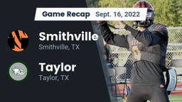 Recap: Smithville  vs. Taylor  2022