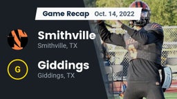 Recap: Smithville  vs. Giddings  2022