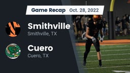 Recap: Smithville  vs. Cuero  2022