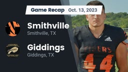 Recap: Smithville  vs. Giddings  2023