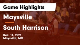 Maysville  vs South Harrison  Game Highlights - Dec. 14, 2021
