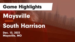 Maysville  vs South Harrison  Game Highlights - Dec. 13, 2022