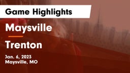 Maysville  vs Trenton  Game Highlights - Jan. 6, 2023