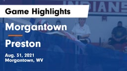 Morgantown  vs Preston Game Highlights - Aug. 31, 2021