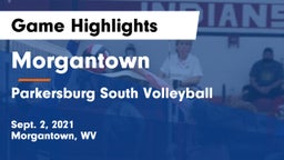 Morgantown  vs Parkersburg South Volleyball Game Highlights - Sept. 2, 2021