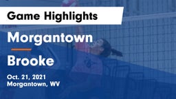 Morgantown  vs Brooke Game Highlights - Oct. 21, 2021