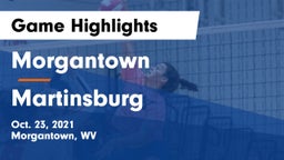 Morgantown  vs Martinsburg  Game Highlights - Oct. 23, 2021