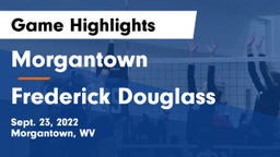 Morgantown  vs Frederick Douglass Game Highlights - Sept. 23, 2022