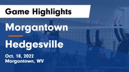 Morgantown  vs Hedgesville  Game Highlights - Oct. 18, 2022