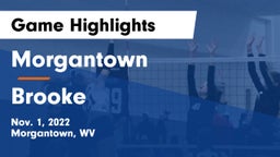 Morgantown  vs Brooke  Game Highlights - Nov. 1, 2022