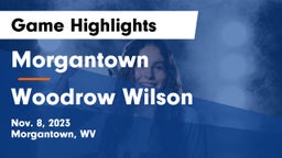 Morgantown  vs Woodrow Wilson  Game Highlights - Nov. 8, 2023