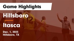 Hillsboro  vs Itasca  Game Highlights - Dec. 1, 2023
