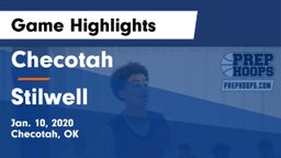 Checotah  vs Stilwell  Game Highlights - Jan. 10, 2020
