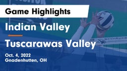 Indian Valley  vs Tuscarawas Valley Game Highlights - Oct. 4, 2022
