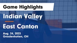 Indian Valley  vs East Canton  Game Highlights - Aug. 24, 2023