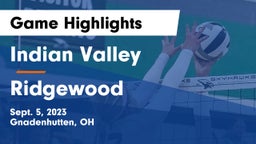 Indian Valley  vs Ridgewood  Game Highlights - Sept. 5, 2023