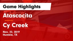 Atascocita  vs Cy Creek Game Highlights - Nov. 22, 2019