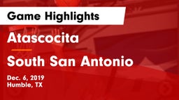 Atascocita  vs South San Antonio Game Highlights - Dec. 6, 2019