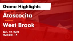 Atascocita  vs West Brook  Game Highlights - Jan. 12, 2021