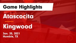 Atascocita  vs Kingwood  Game Highlights - Jan. 20, 2021
