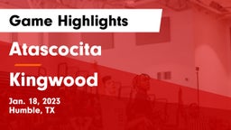 Atascocita  vs Kingwood  Game Highlights - Jan. 18, 2023