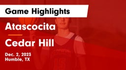 Atascocita  vs Cedar Hill Game Highlights - Dec. 2, 2023