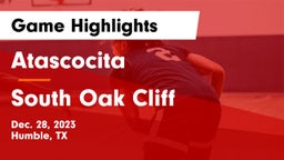 Atascocita  vs South Oak Cliff Game Highlights - Dec. 28, 2023
