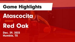 Atascocita  vs Red Oak Game Highlights - Dec. 29, 2023