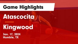 Atascocita  vs Kingwood  Game Highlights - Jan. 17, 2024