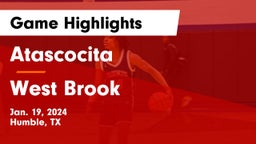 Atascocita  vs West Brook  Game Highlights - Jan. 19, 2024