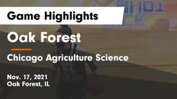 Oak Forest  vs Chicago  Agriculture Science Game Highlights - Nov. 17, 2021
