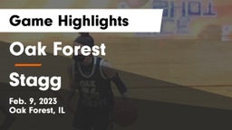 Oak Forest  vs Stagg  Game Highlights - Feb. 9, 2023