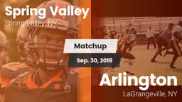 Matchup: Spring Valley vs. Arlington  2016