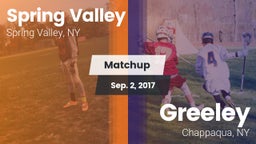 Matchup: Spring Valley vs. Greeley  2017
