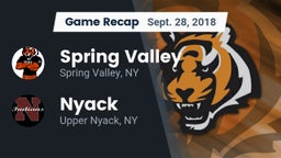 Recap: Spring Valley  vs. Nyack  2018