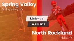 Matchup: Spring Valley vs. North Rockland  2019