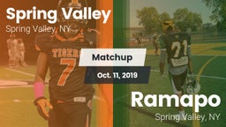 Matchup: Spring Valley vs. Ramapo  2019