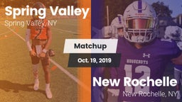 Matchup: Spring Valley vs. New Rochelle  2019