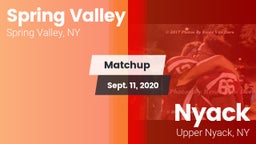 Matchup: Spring Valley vs. Nyack  2020