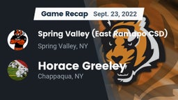 Recap: Spring Valley  (East Ramapo CSD) vs. Horace Greeley  2022