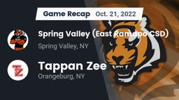 Recap: Spring Valley  (East Ramapo CSD) vs. Tappan Zee  2022