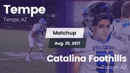 Matchup: Tempe  vs. Catalina Foothills  2017